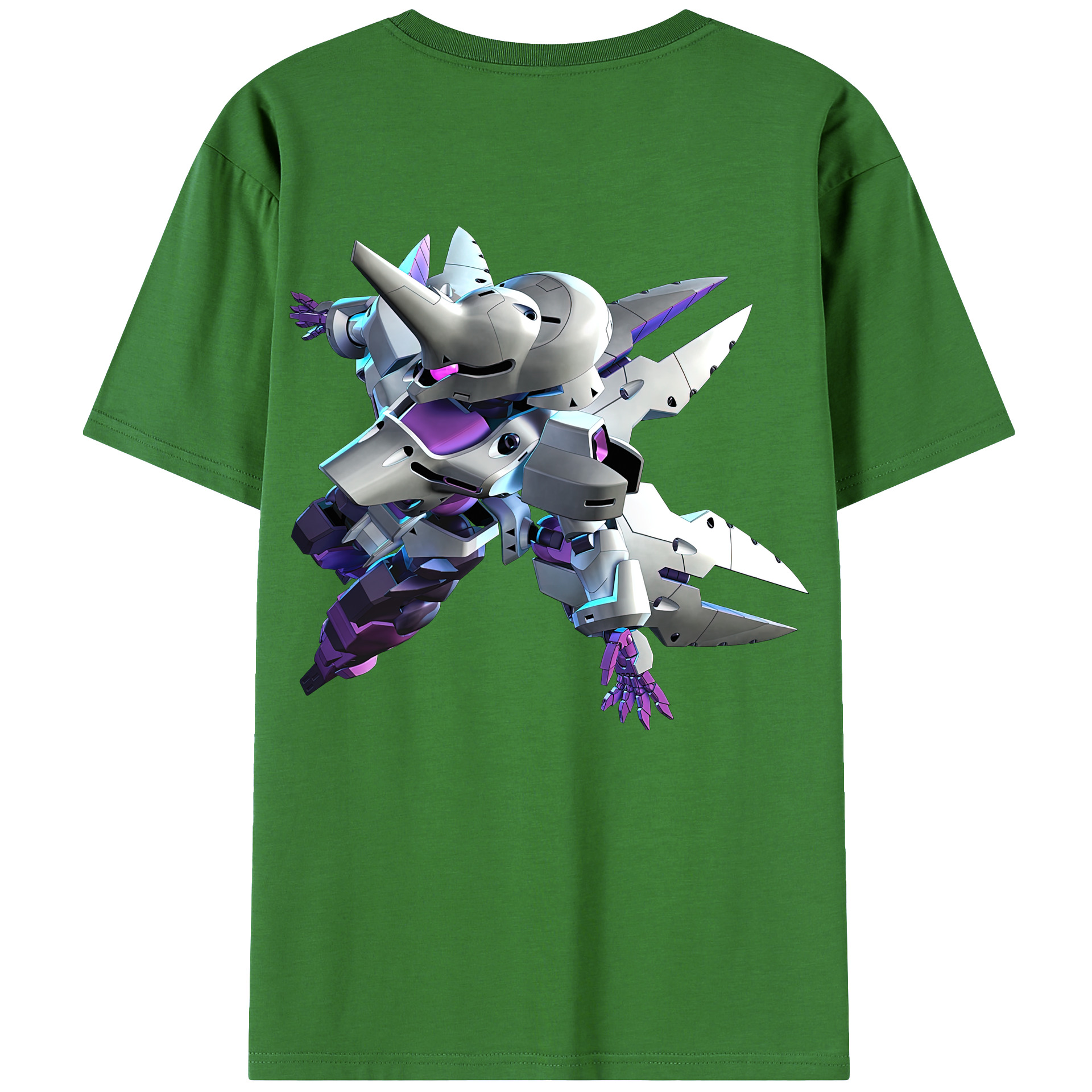 （画像用） 機動戦士ガンダム Mobile Suit Gundam レディース半袖Tシャツ(バックプリント)